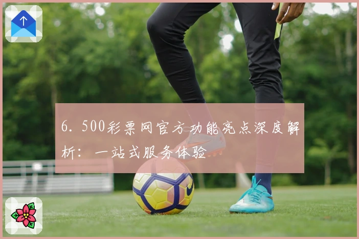 6. 500彩票网官方功能亮点深度解析：一站式服务体验